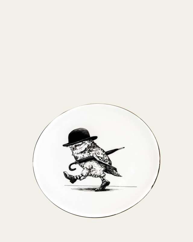 Oscar The Owl Salad Plate